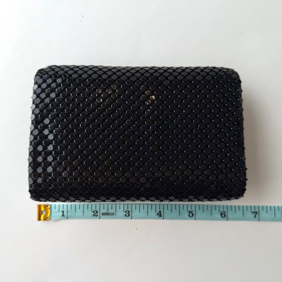 Black Sequined Evening Bag - Picture 3 of 6